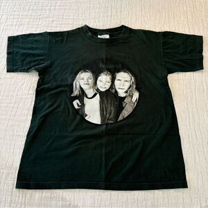 Vintage 90s Hanson T-Shirt Unisex Size Medium Green